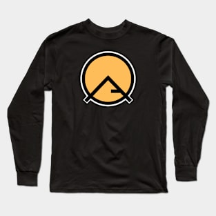 Franklin Mountain Atheist Logo Long Sleeve T-Shirt